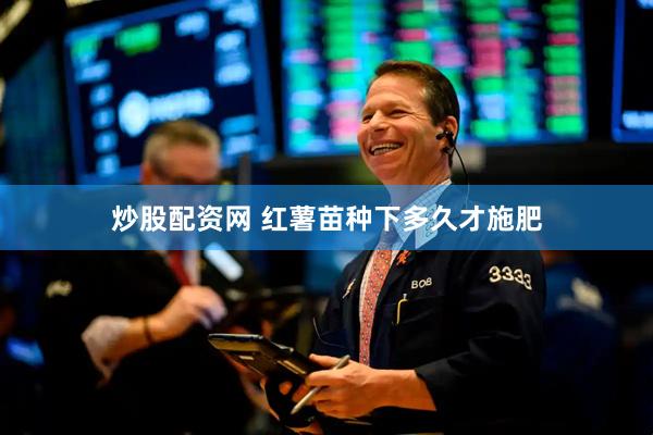 炒股配资网 红薯苗种下多久才施肥